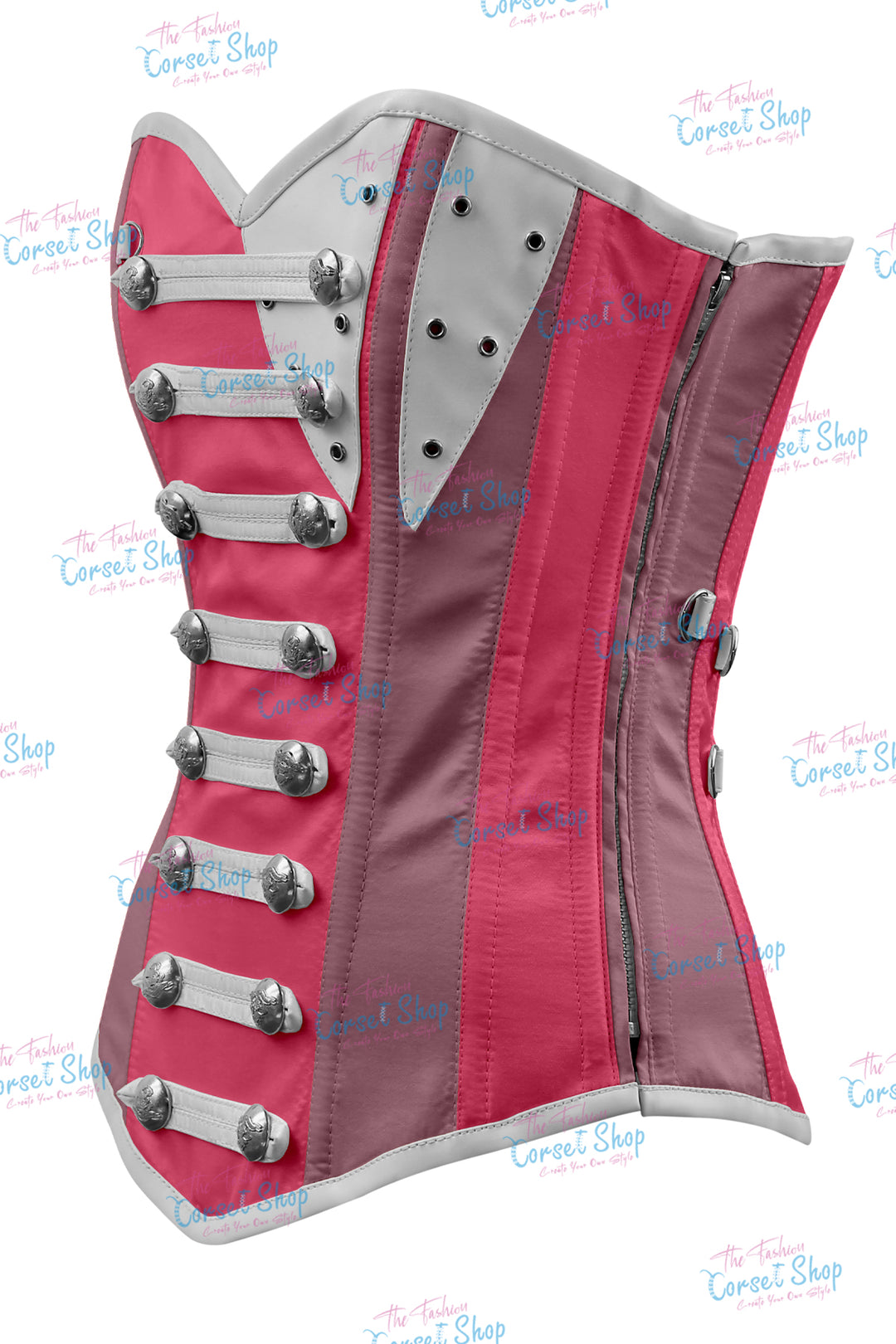 Jessie Satin Overbust Corset