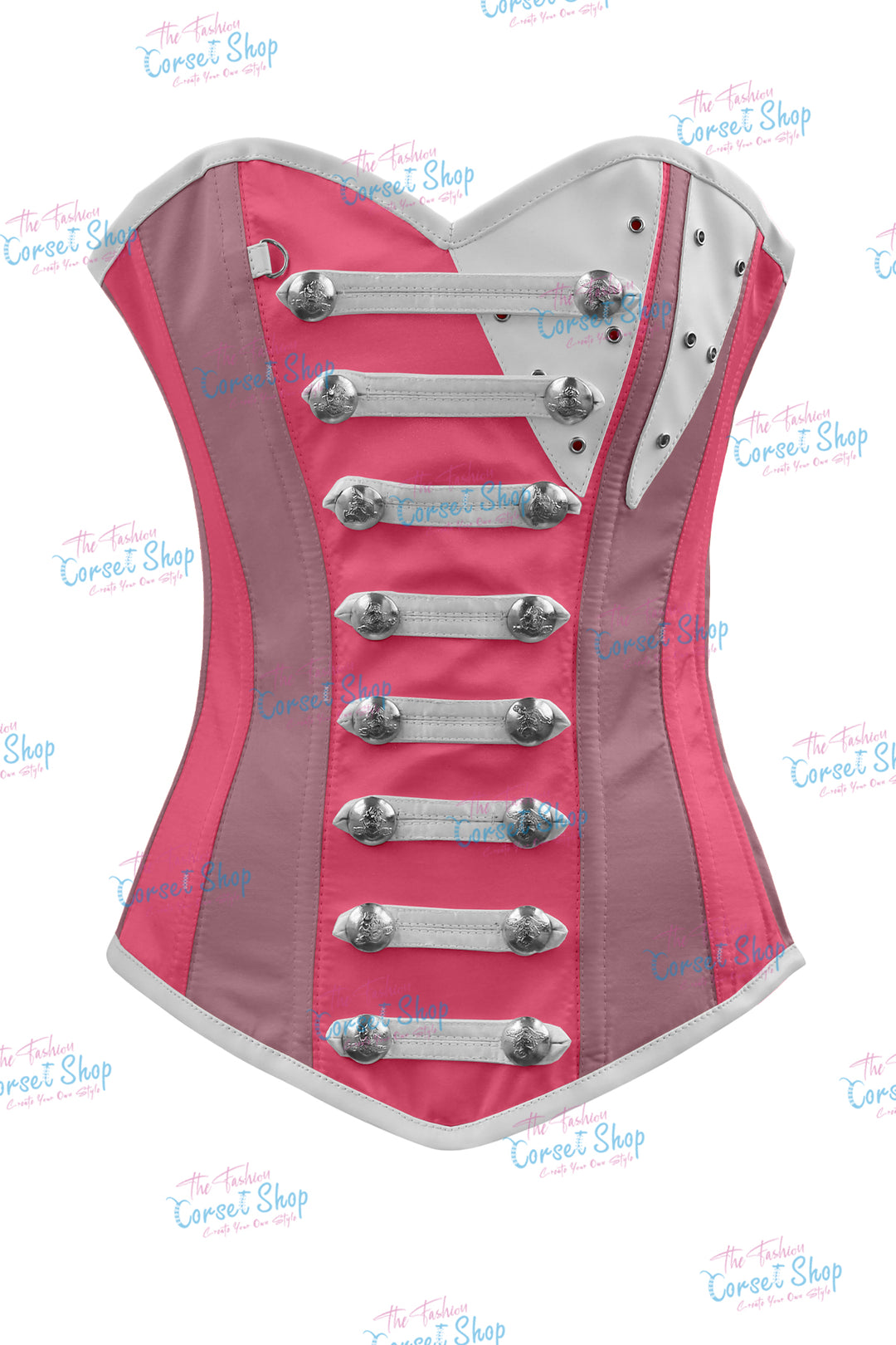 Jessie Satin Overbust Corset