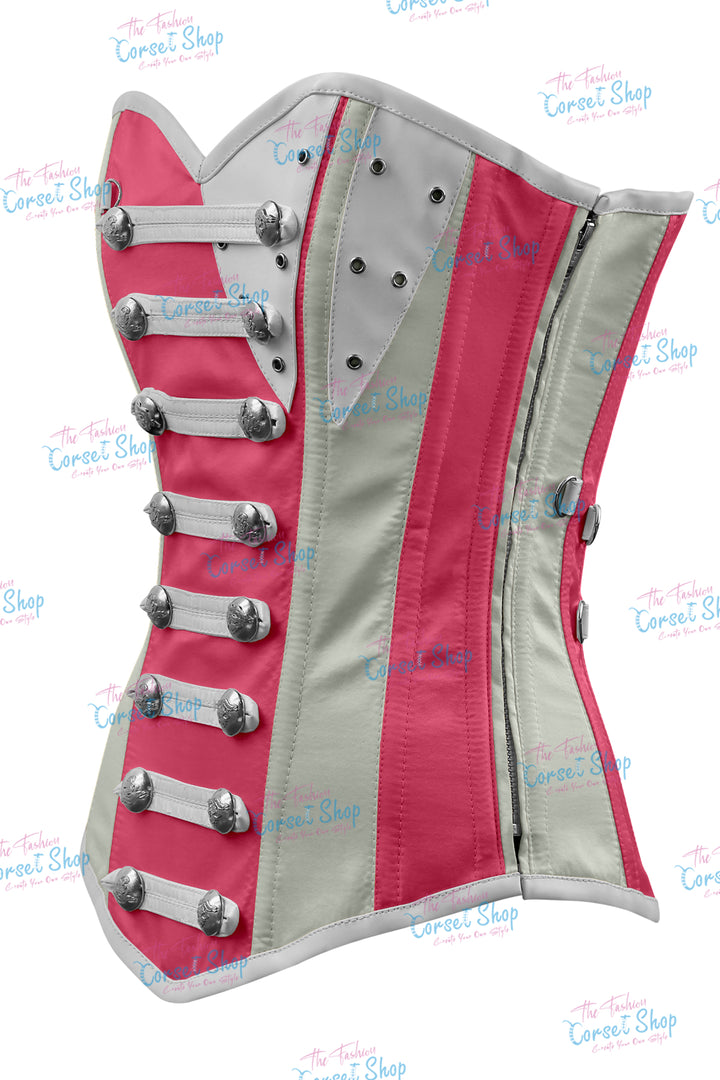 Jessie Satin Overbust Corset