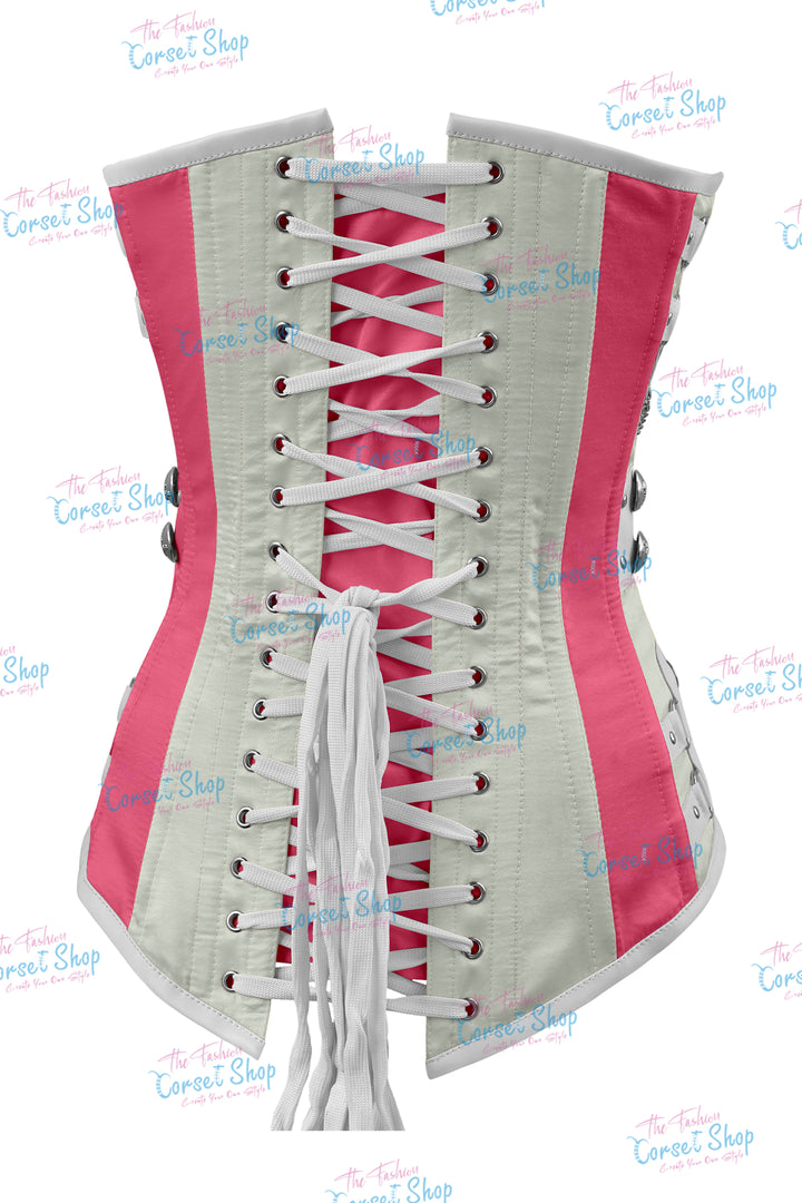 Dackett Satin Steampunk Overbust Corset