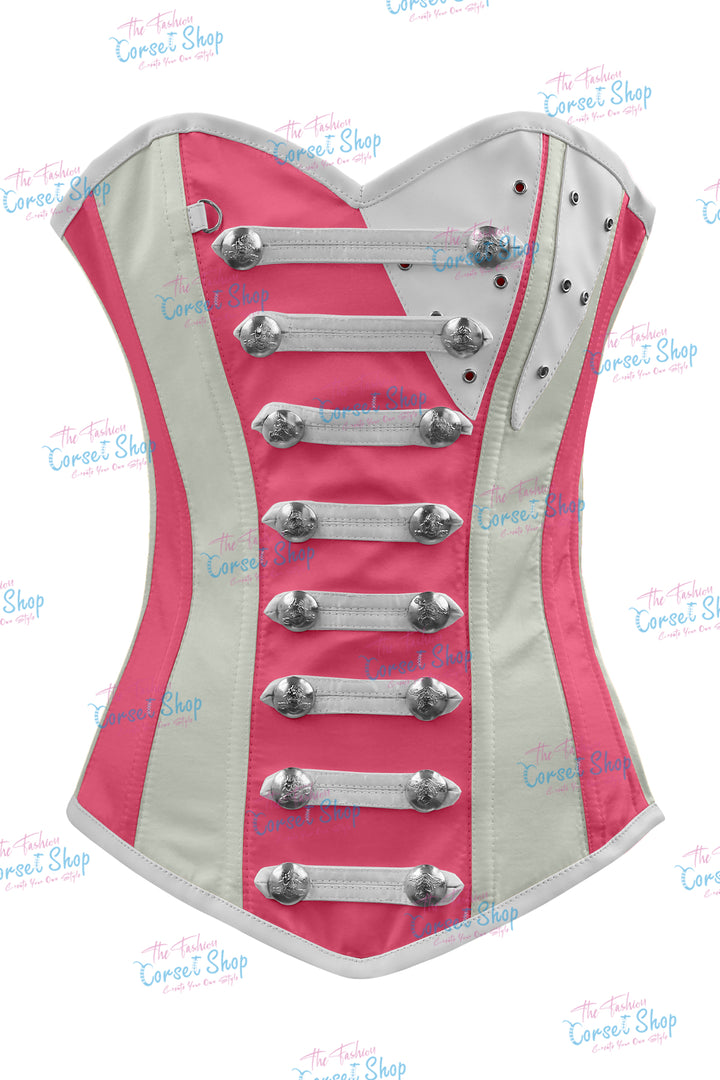 Jessie Satin Overbust Corset
