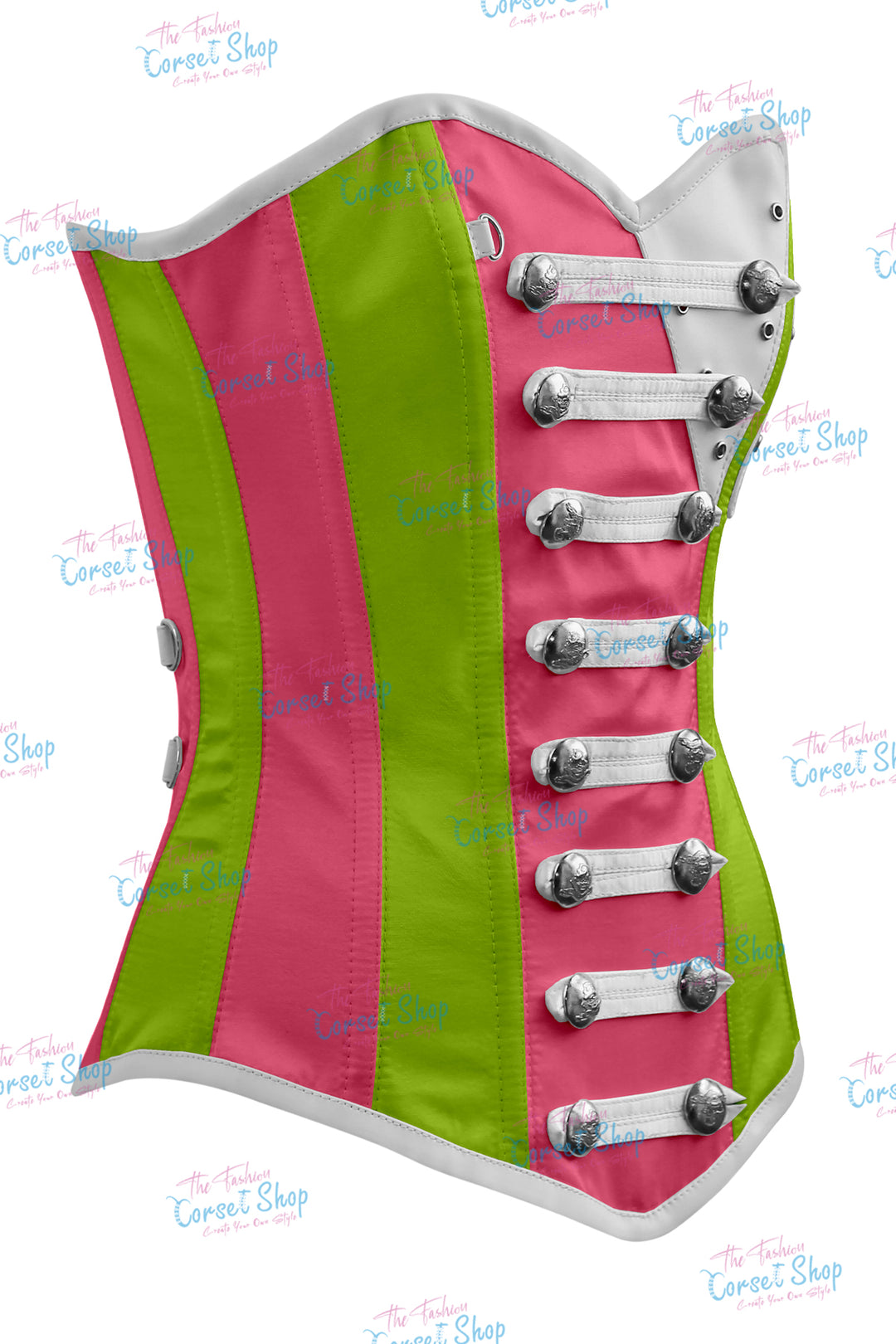Jessie Satin Overbust Corset