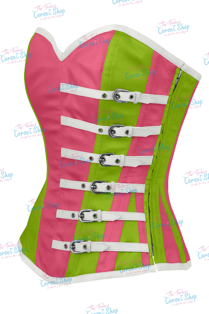 Agabeze Gothic Satin Overbust Corset