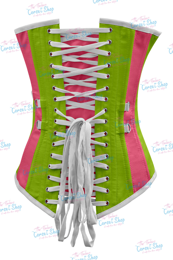 Jessie Satin Overbust Corset