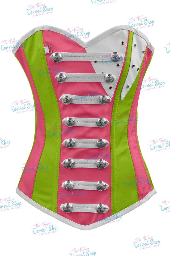 Jessie Satin Overbust Corset