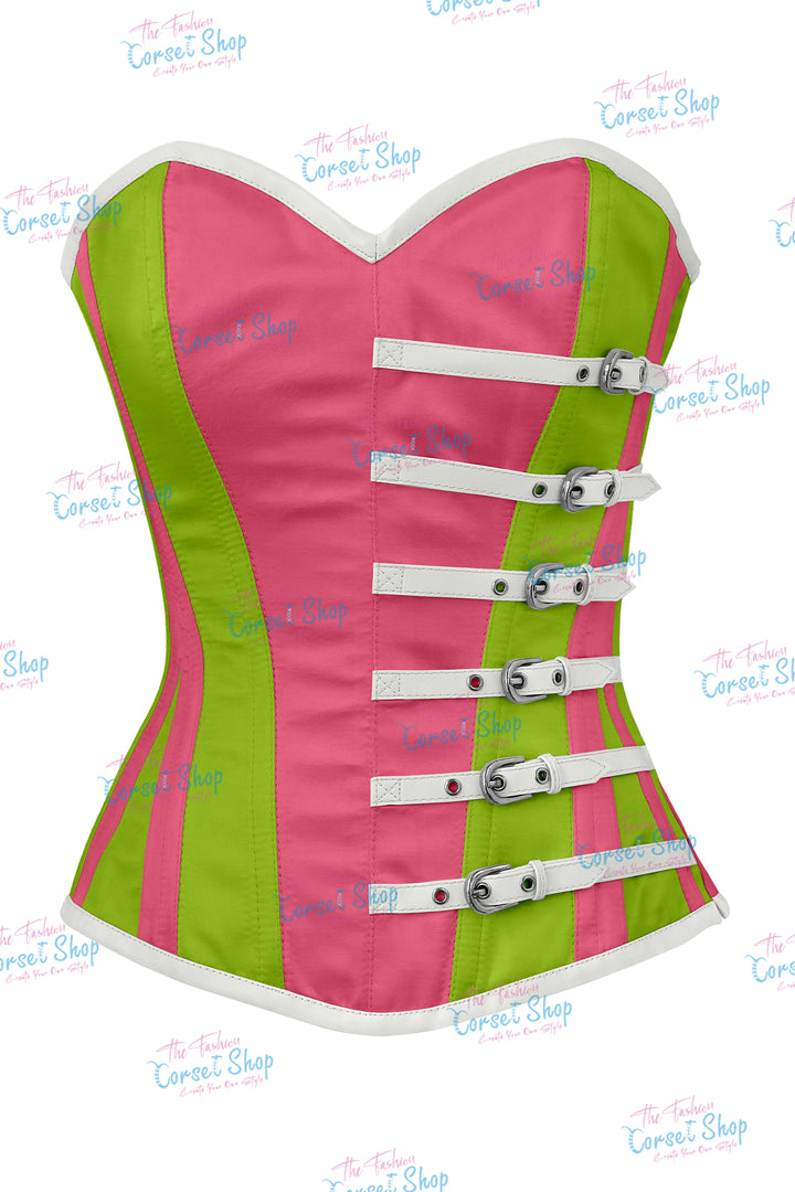 Agabeze Gothic Satin Overbust Corset