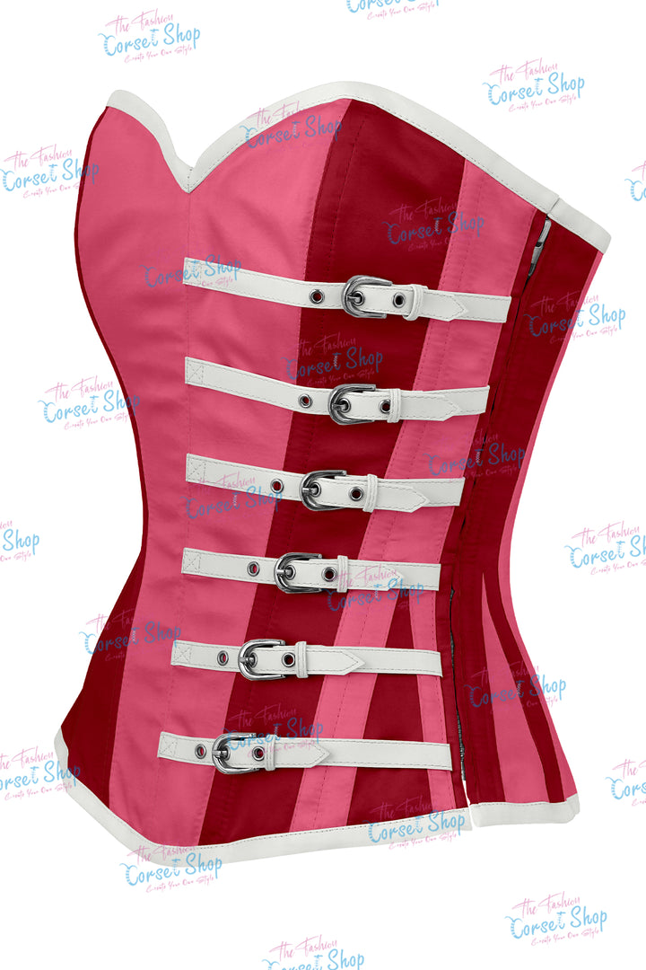 Agabeze Gothic Satin Overbust Corset