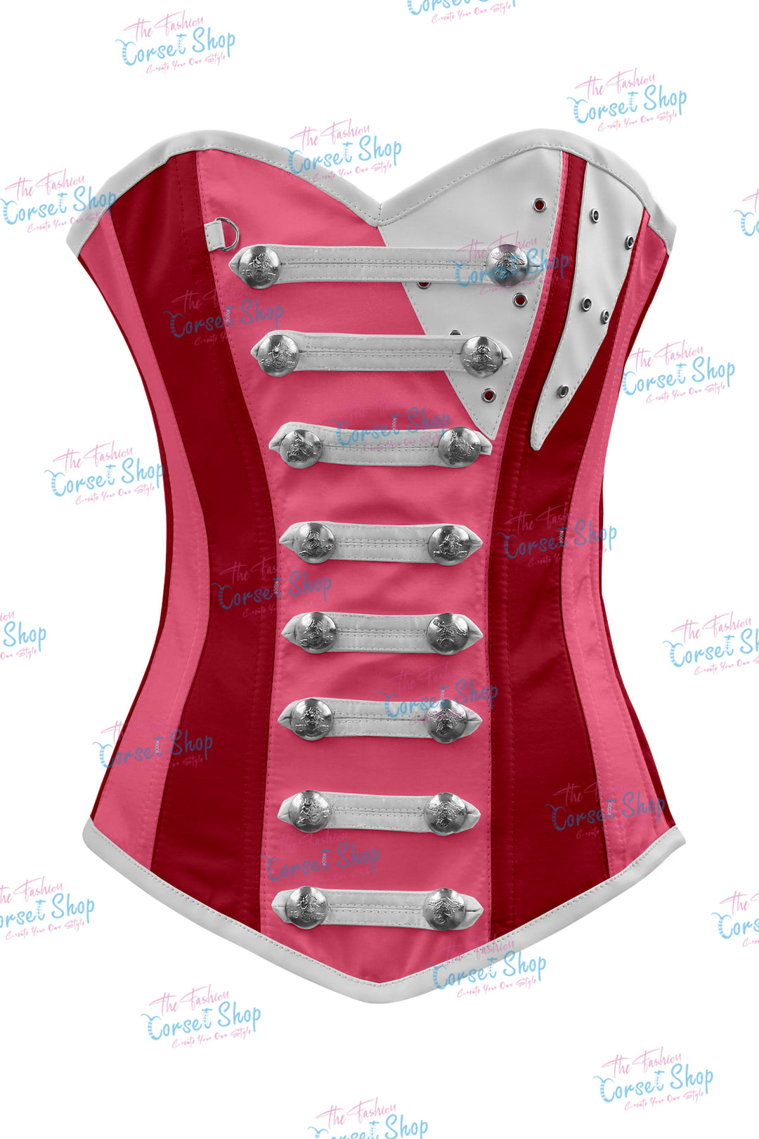 Jessie Satin Overbust Corset