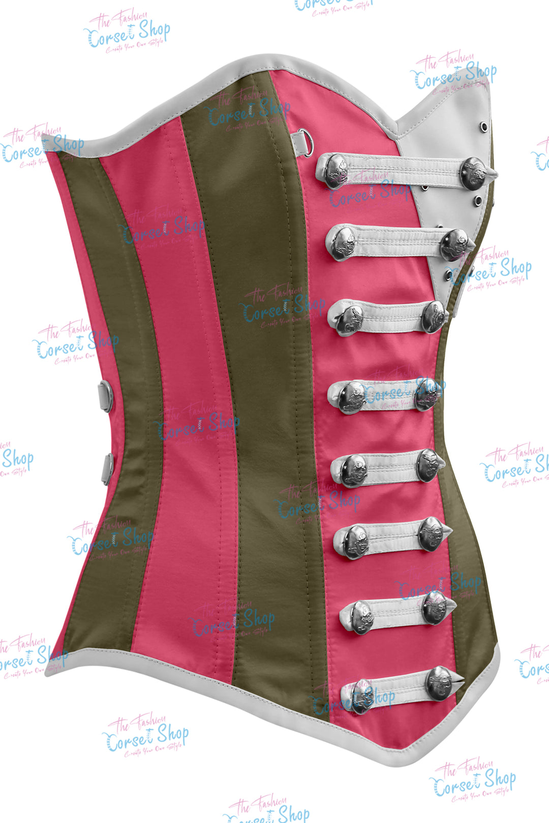 Jessie Satin Overbust Corset