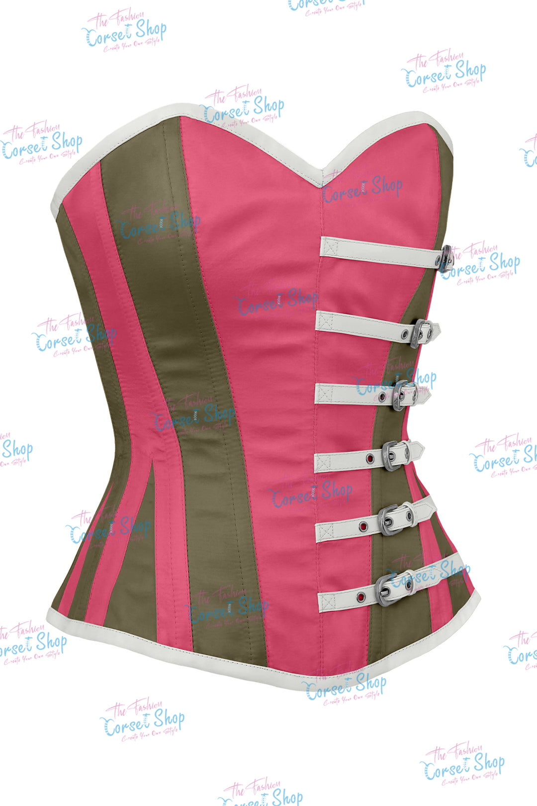 Agabeze Gothic Satin Overbust Corset