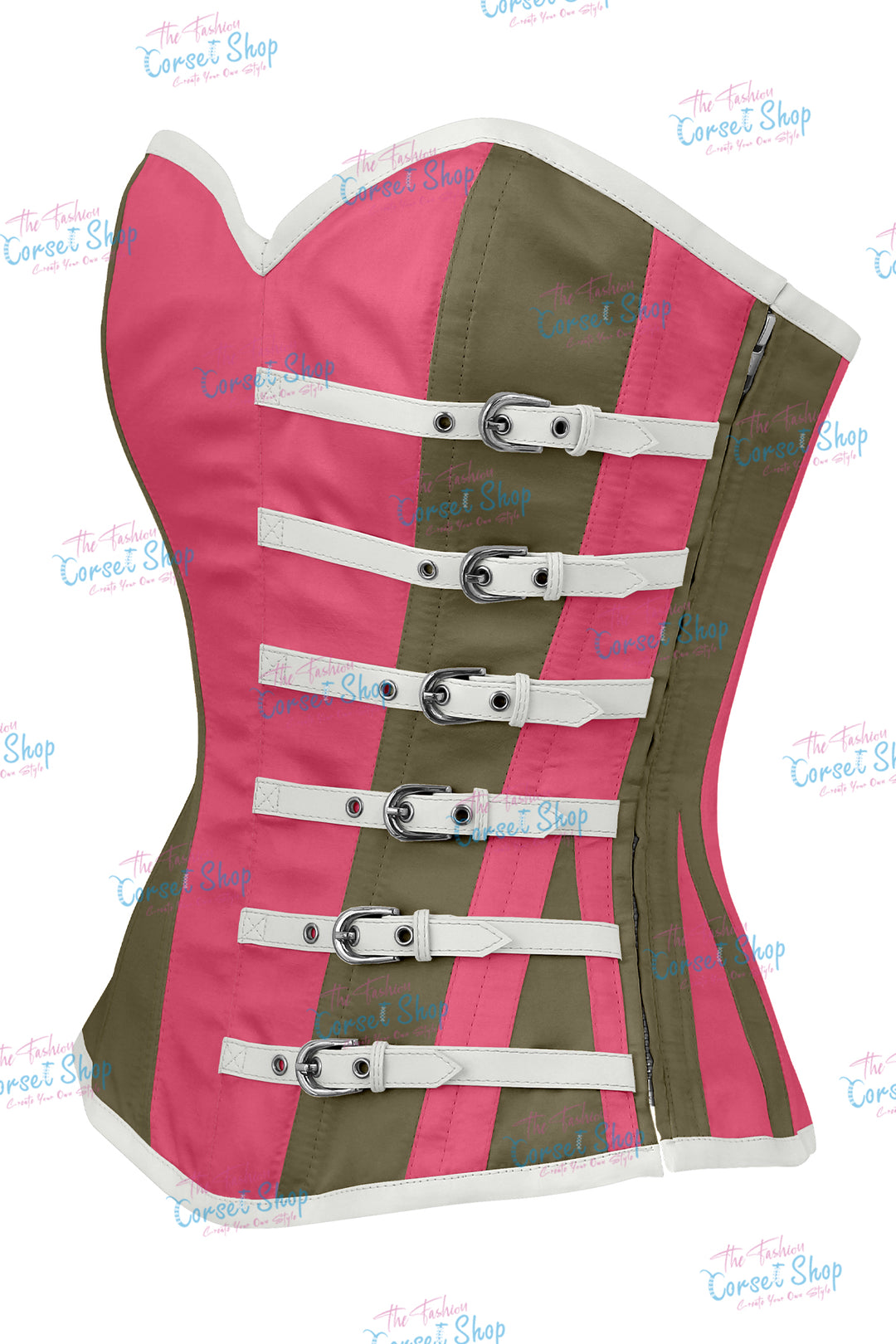 Agabeze Gothic Satin Overbust Corset