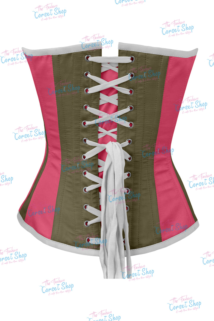 Agabeze Gothic Satin Overbust Corset