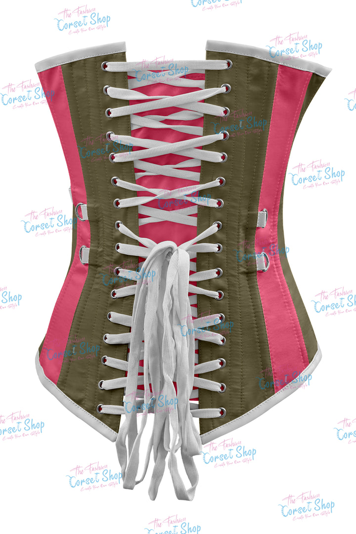 Jessie Satin Overbust Corset