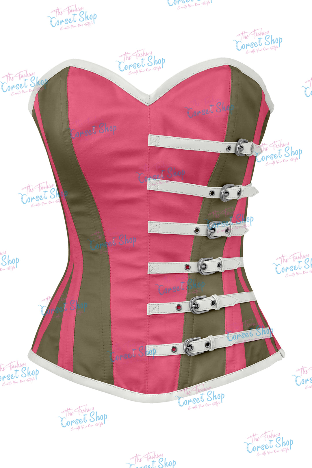 Agabeze Gothic Satin Overbust Corset