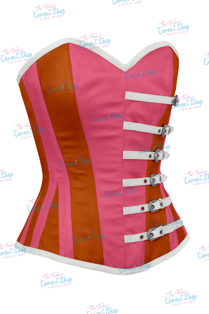 Agabeze Gothic Satin Overbust Corset