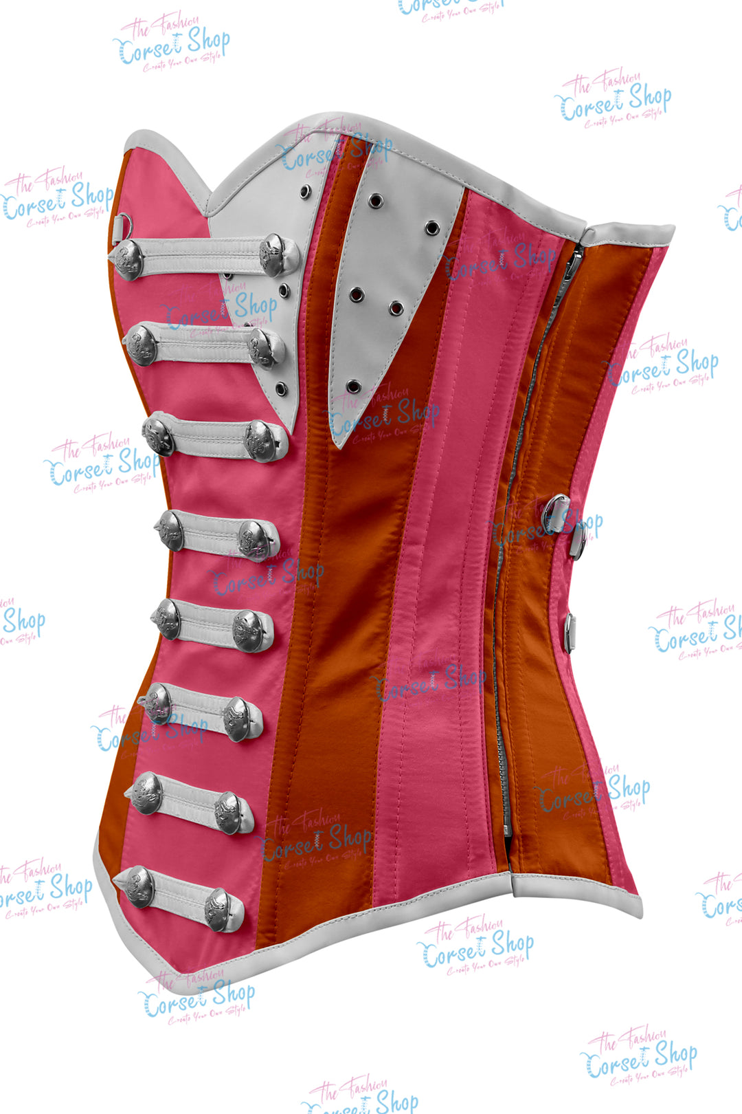 Jessie Satin Overbust Corset