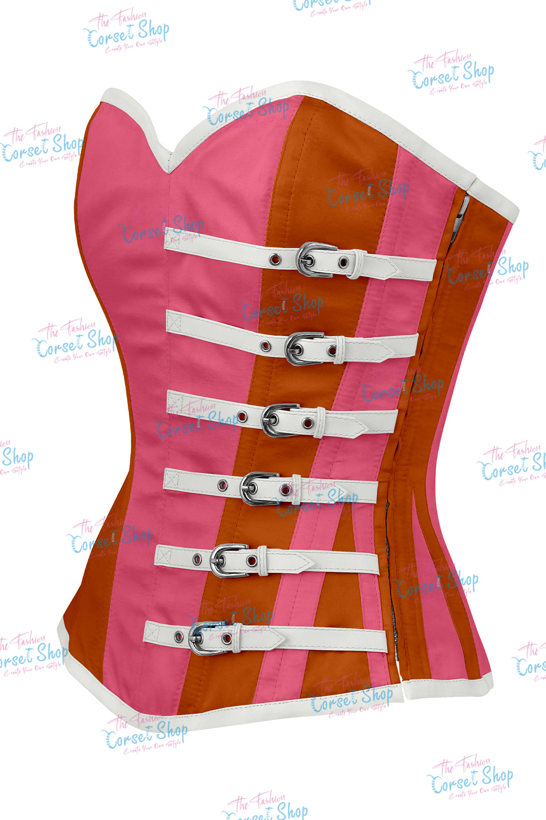 Agabeze Gothic Satin Overbust Corset