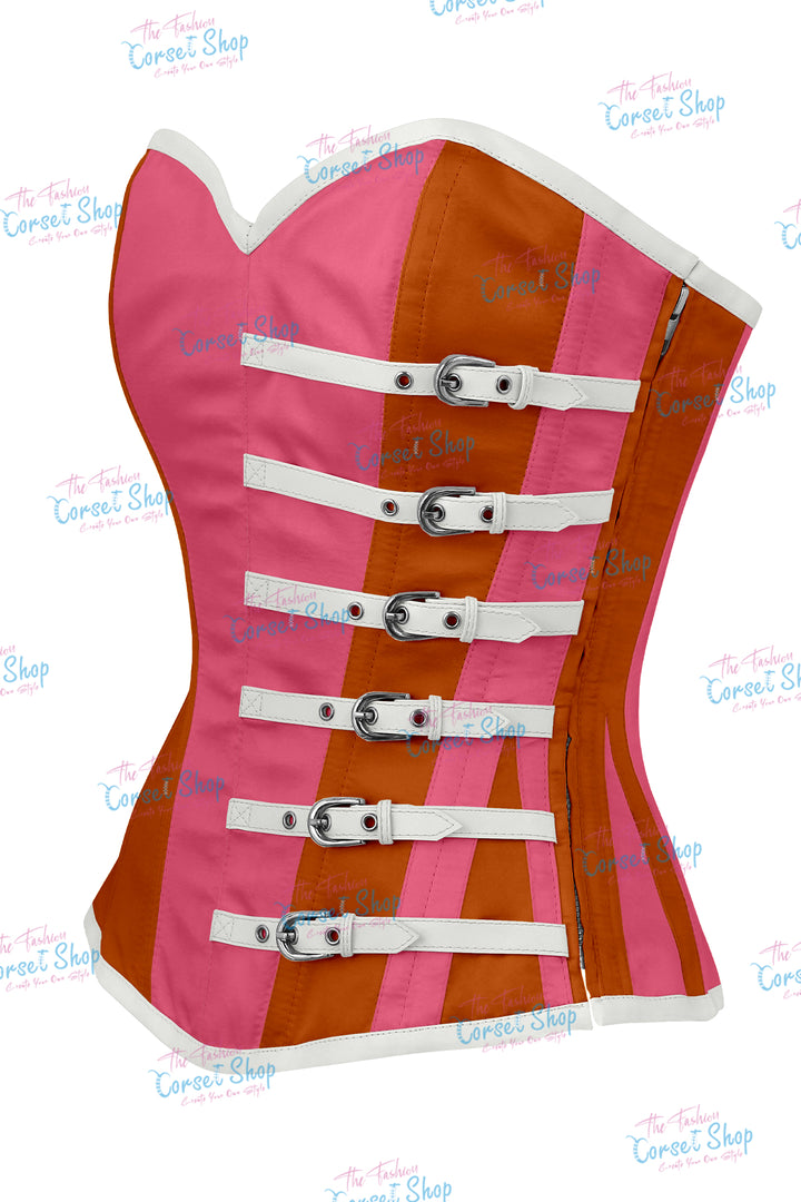 Agabeze Gothic Satin Overbust Corset