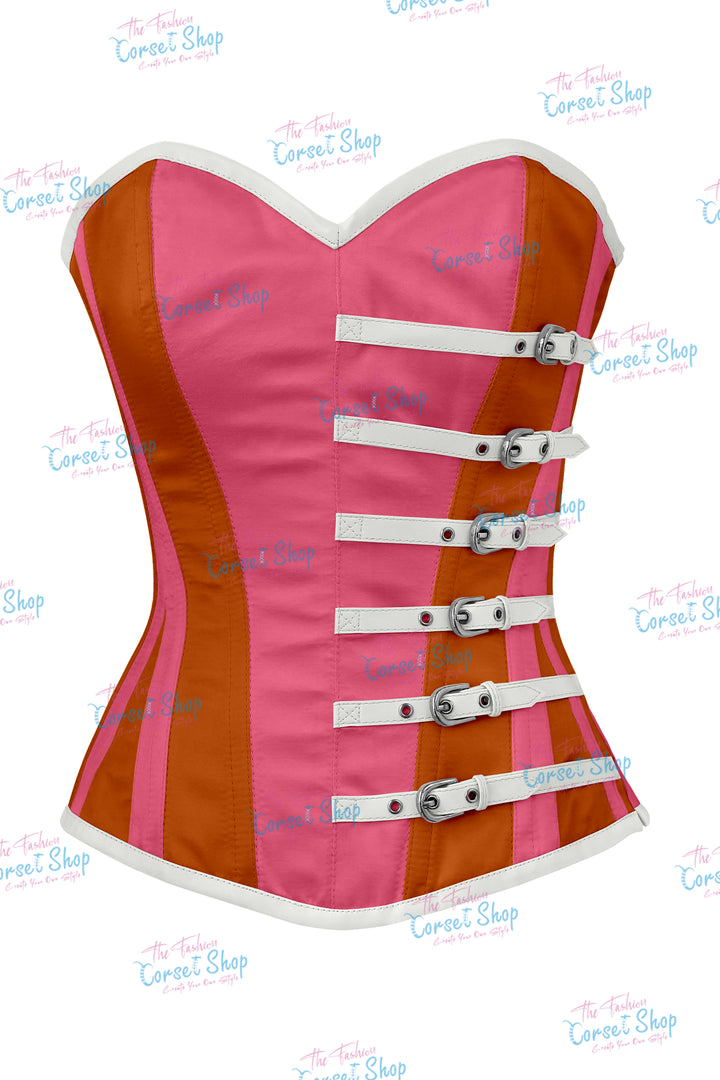 Agabeze Gothic Satin Overbust Corset