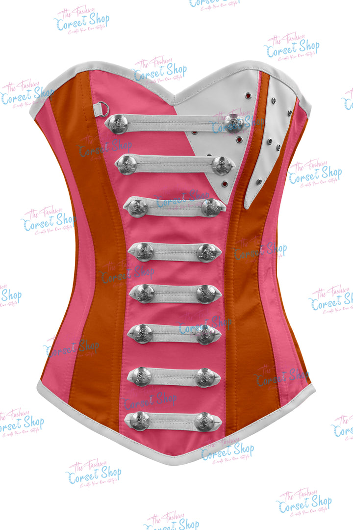 Jessie Satin Overbust Corset