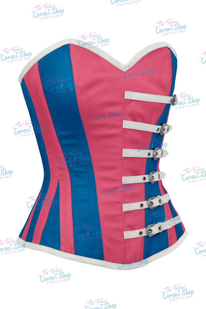 Agabeze Gothic Satin Overbust Corset