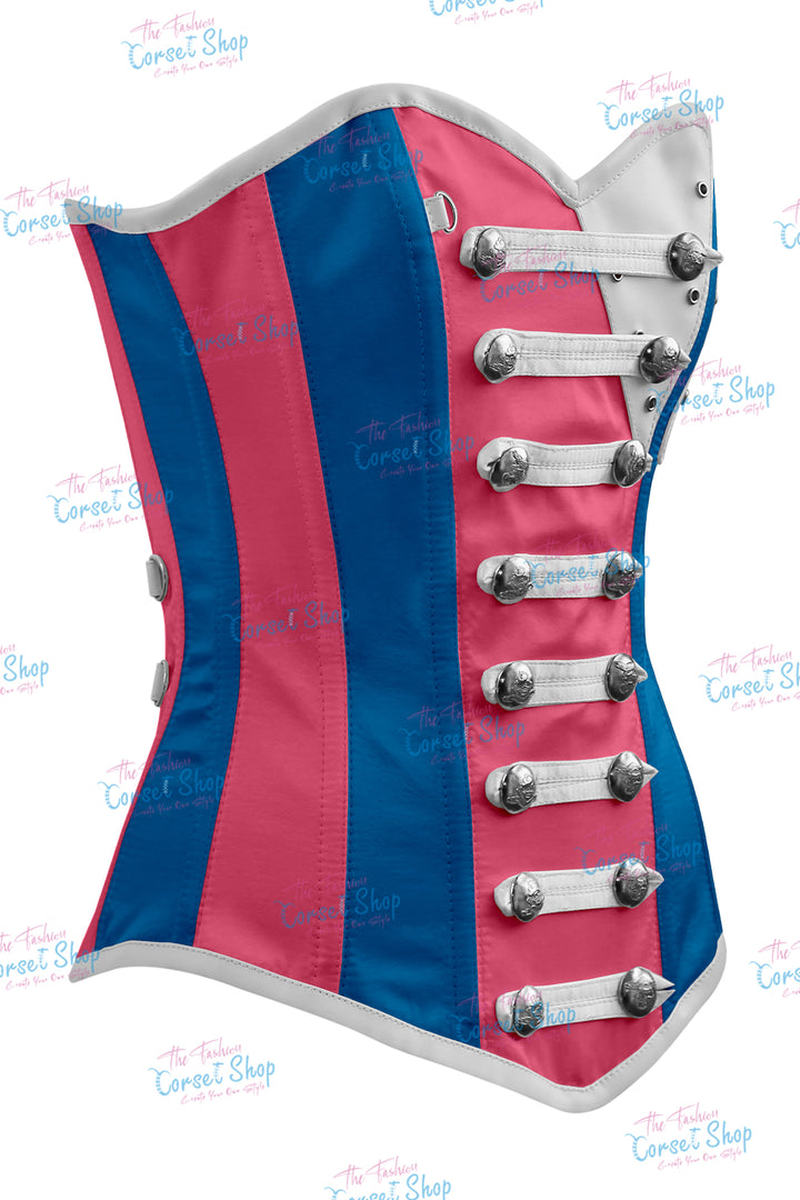 Jessie Satin Overbust Corset