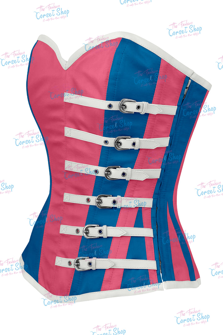 Agabeze Gothic Satin Overbust Corset
