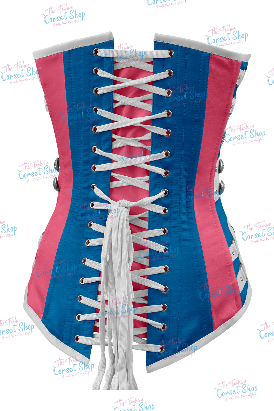 Dackett Satin Steampunk Overbust Corset