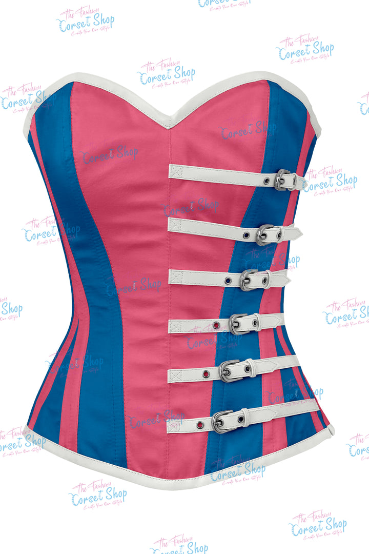 Agabeze Gothic Satin Overbust Corset