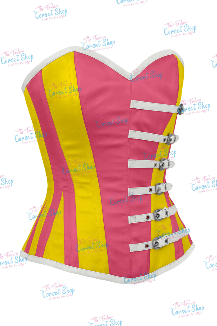 Agabeze Gothic Satin Overbust Corset