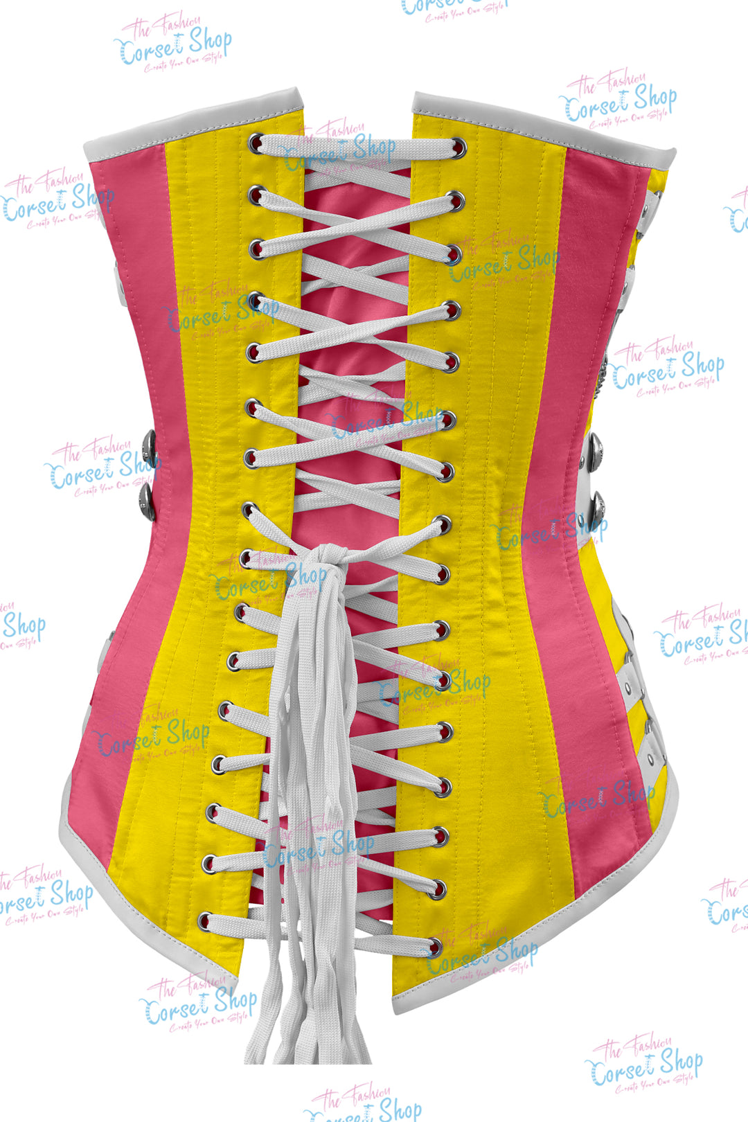 Dackett Satin Steampunk Overbust Corset