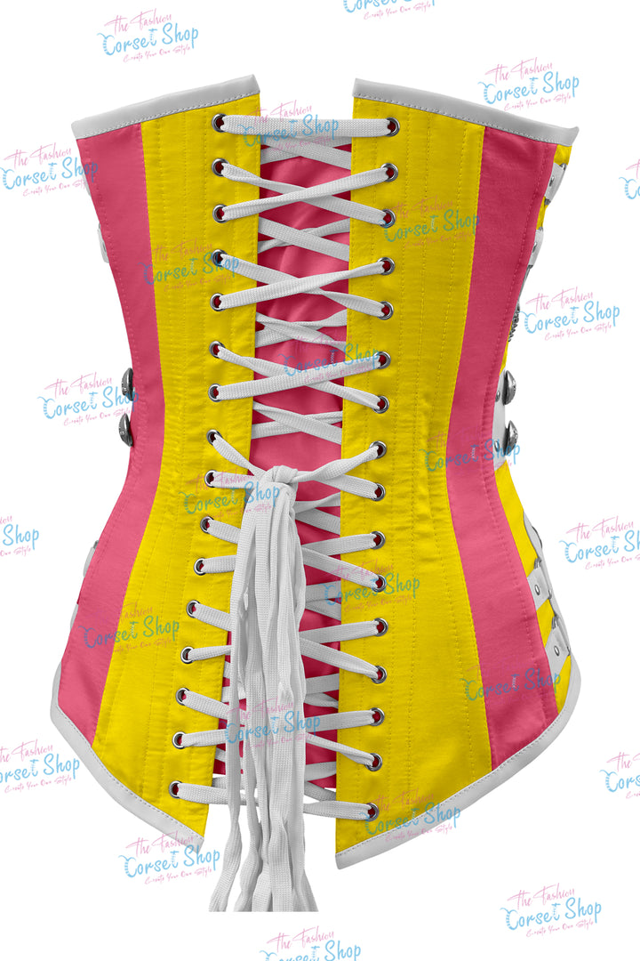 Dackett Satin Steampunk Overbust Corset