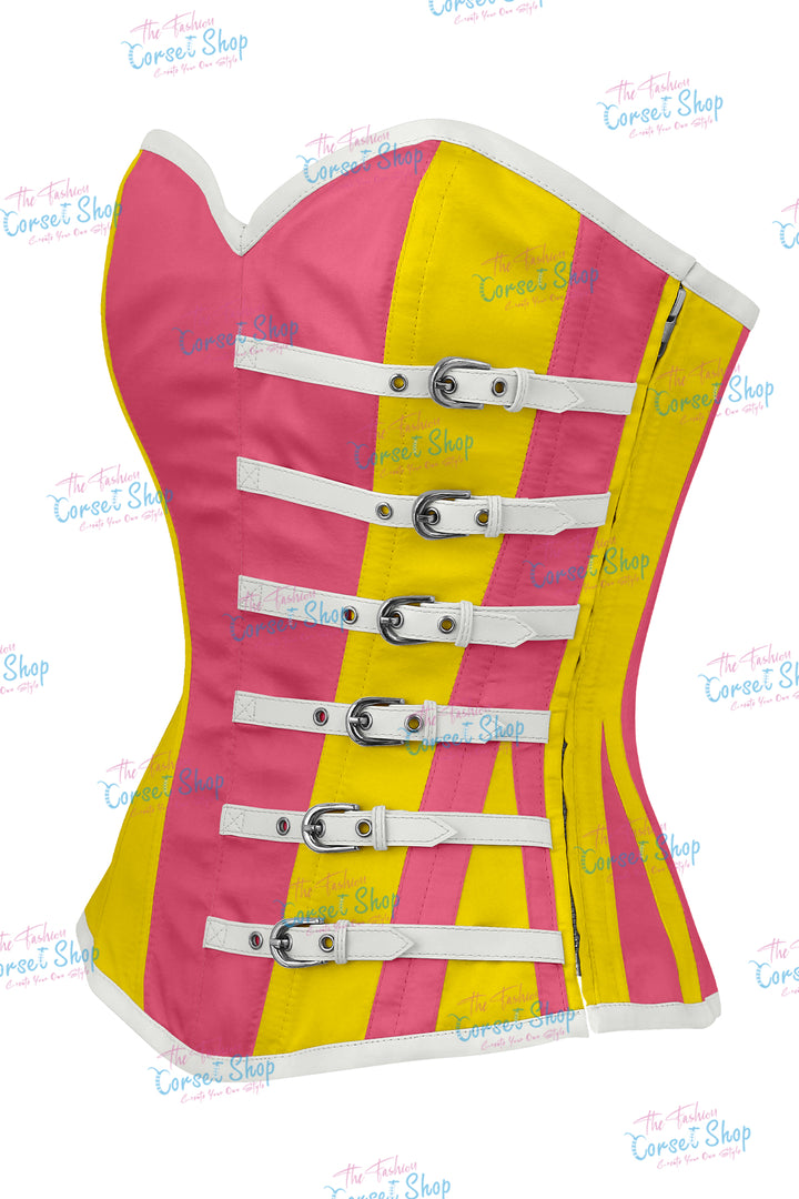 Agabeze Gothic Satin Overbust Corset