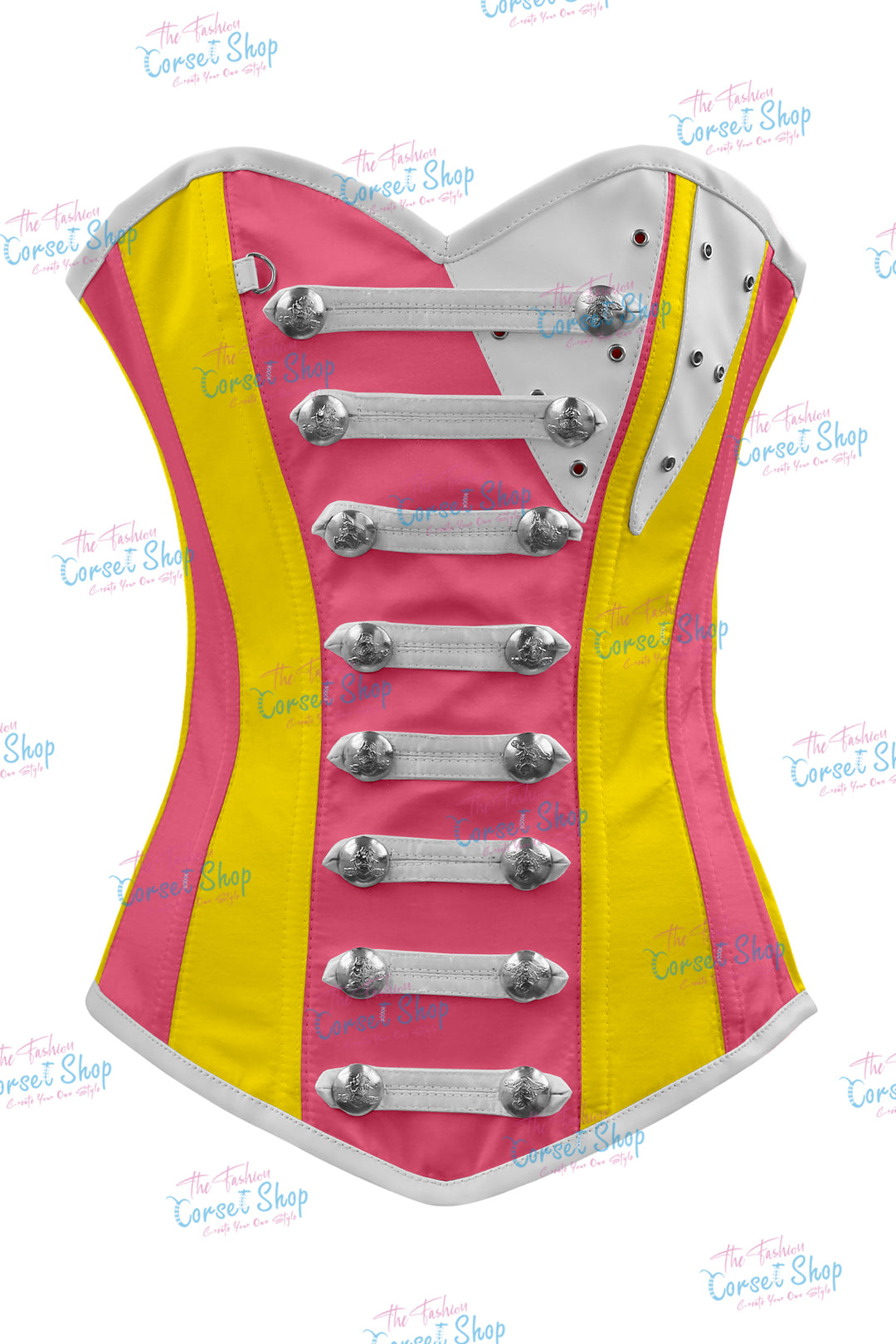 Jessie Satin Overbust Corset