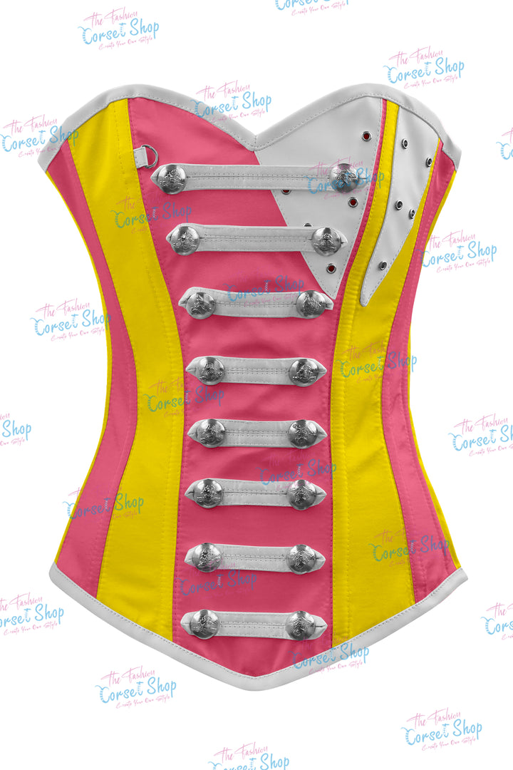 Jessie Satin Overbust Corset