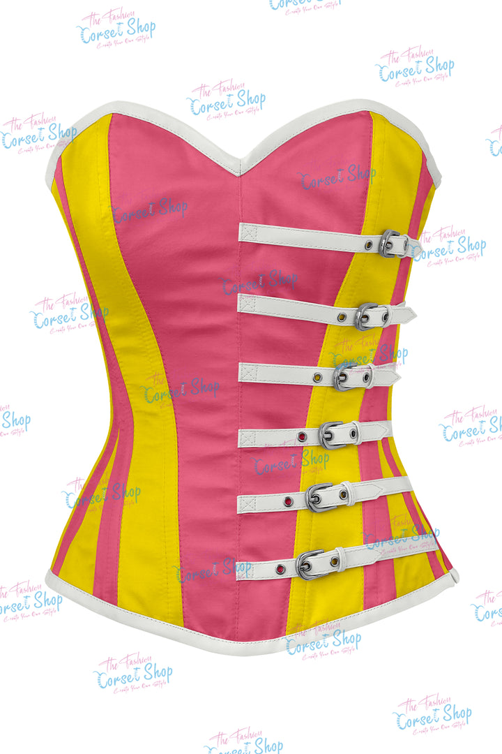 Agabeze Gothic Satin Overbust Corset