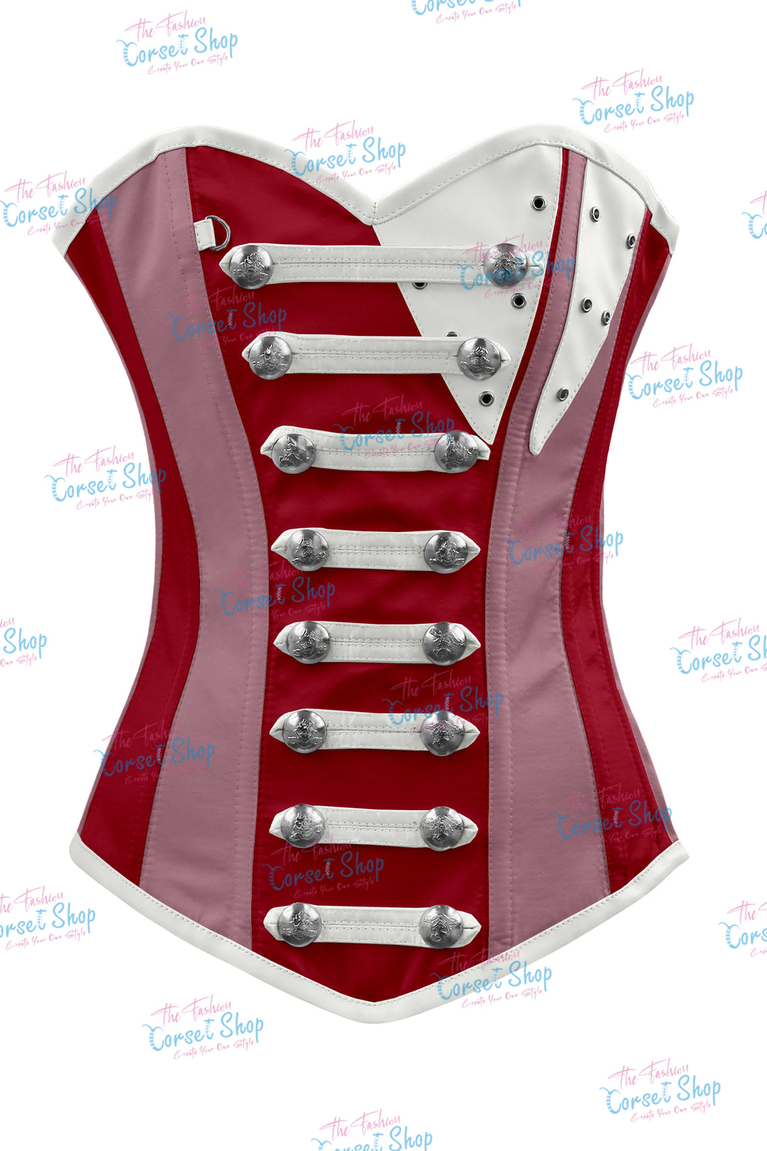 Jessie Satin Overbust Corset