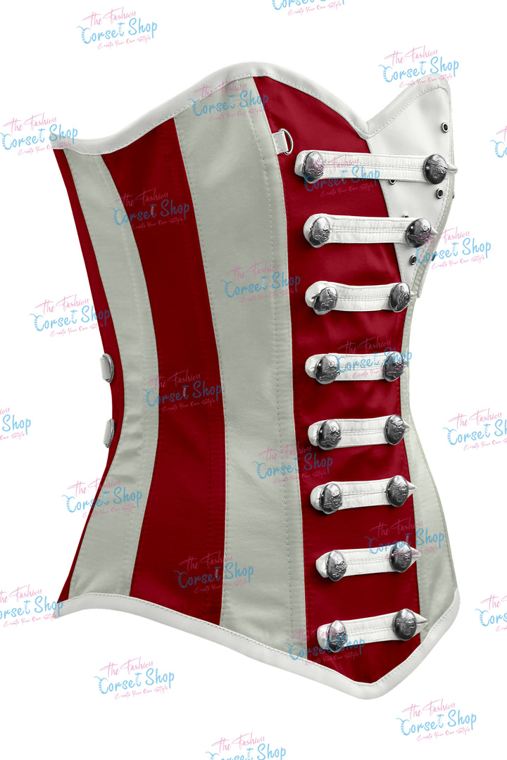 Jessie Satin Overbust Corset