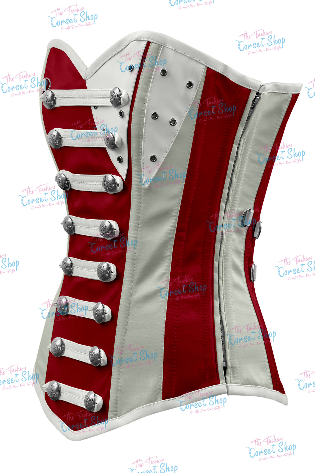 Jessie Satin Overbust Corset