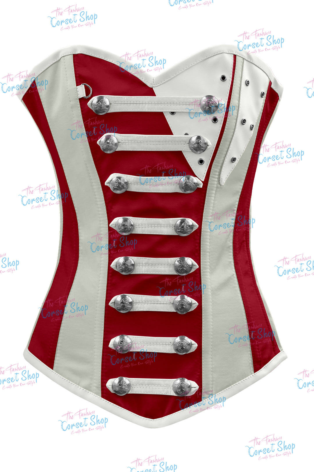 Jessie Satin Overbust Corset