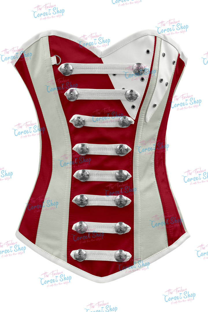 Jessie Satin Overbust Corset