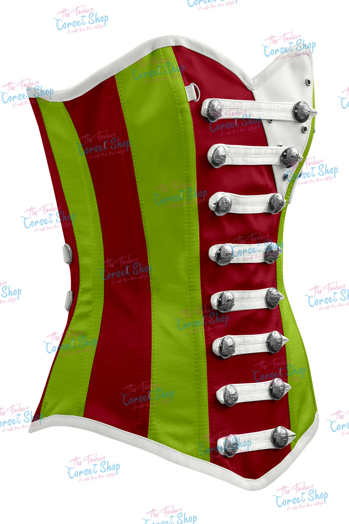 Jessie Satin Overbust Corset