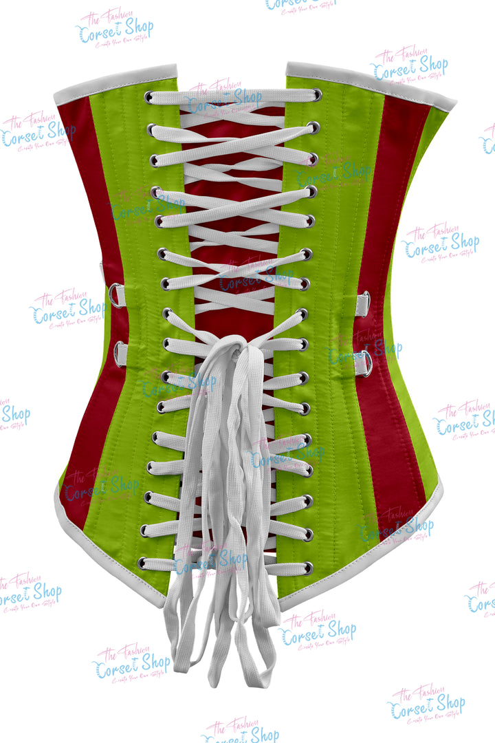 Jessie Satin Overbust Corset