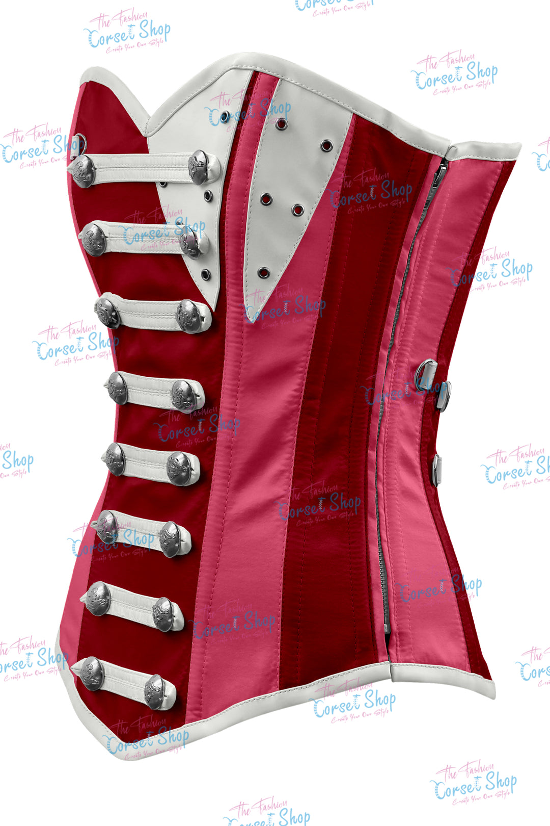 Jessie Satin Overbust Corset