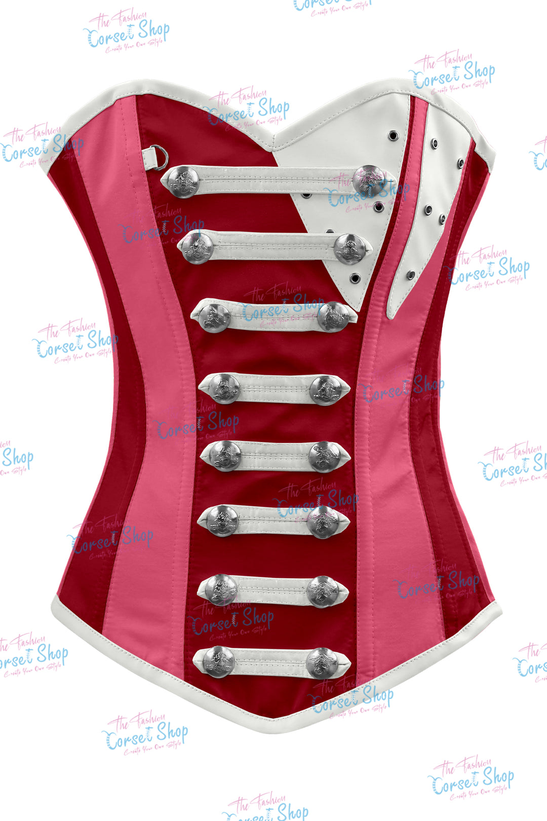 Jessie Satin Overbust Corset