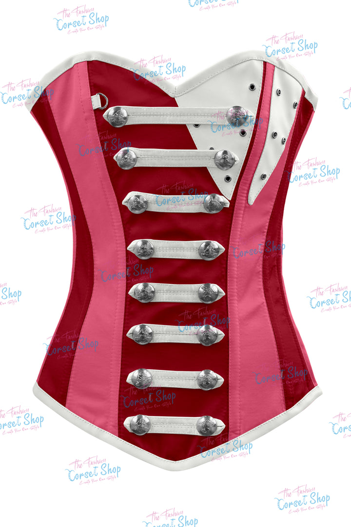 Jessie Satin Overbust Corset