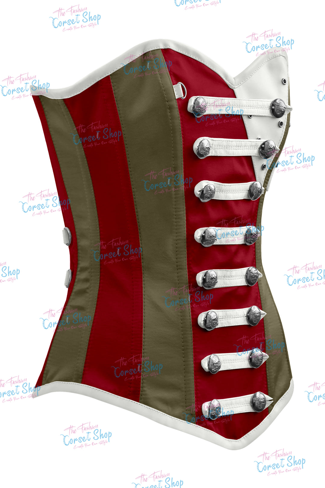 Jessie Satin Overbust Corset