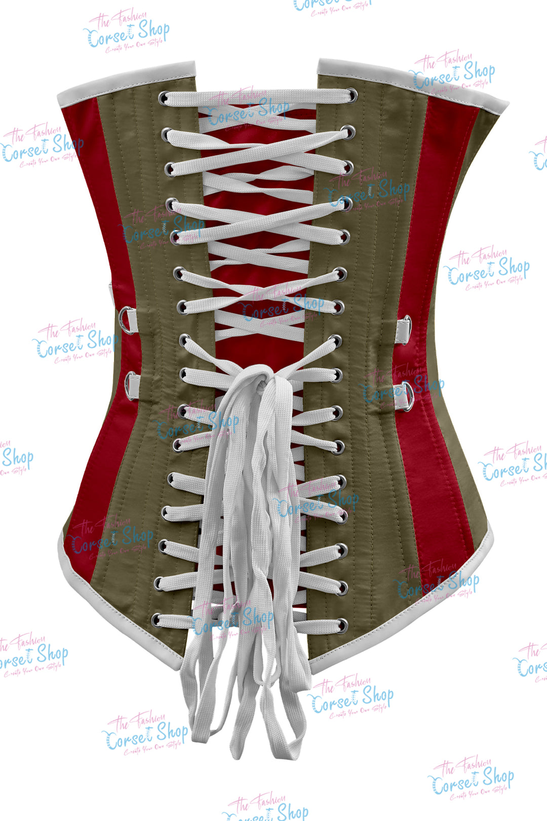 Jessie Satin Overbust Corset
