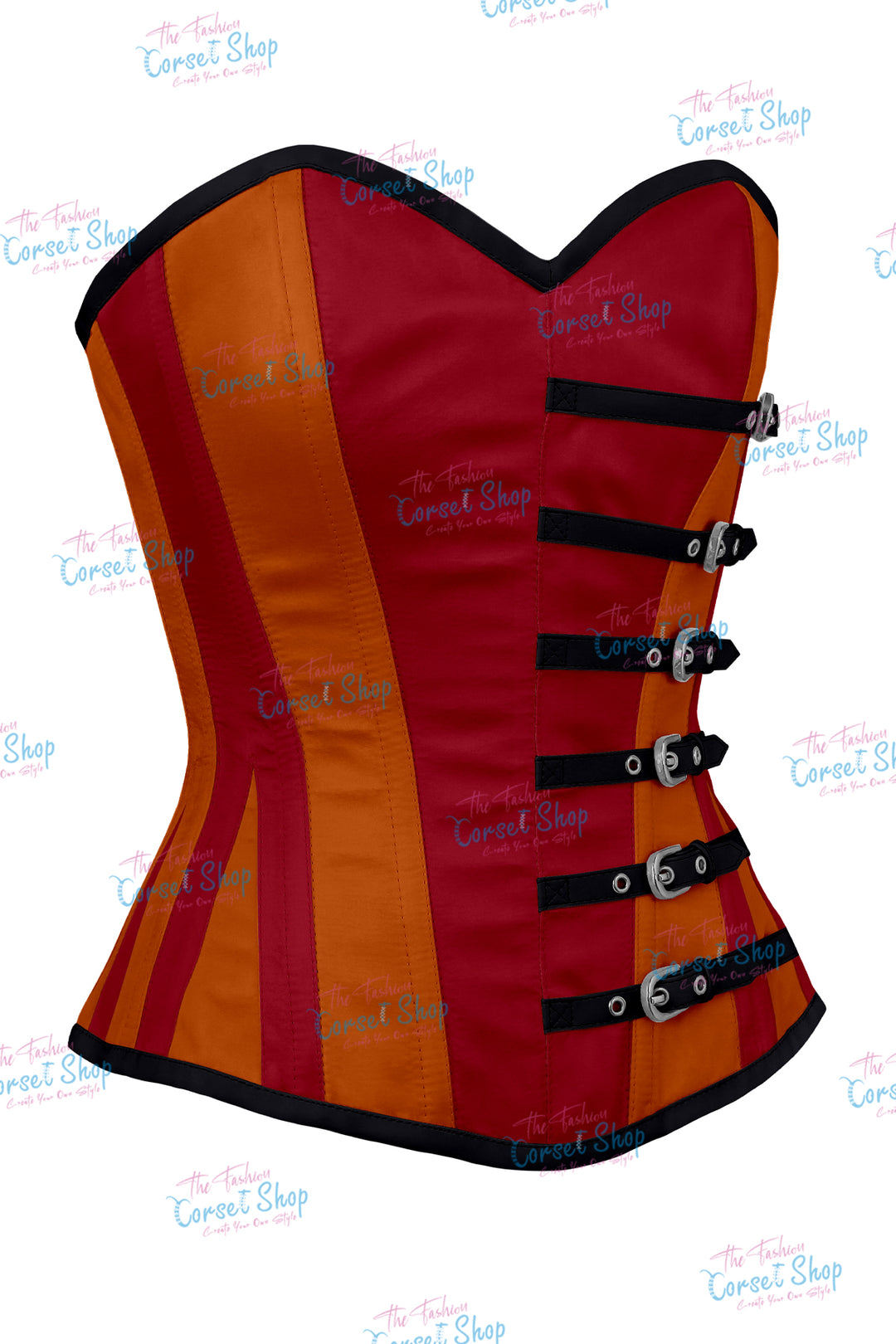 Agabeze Gothic Satin Overbust Corset