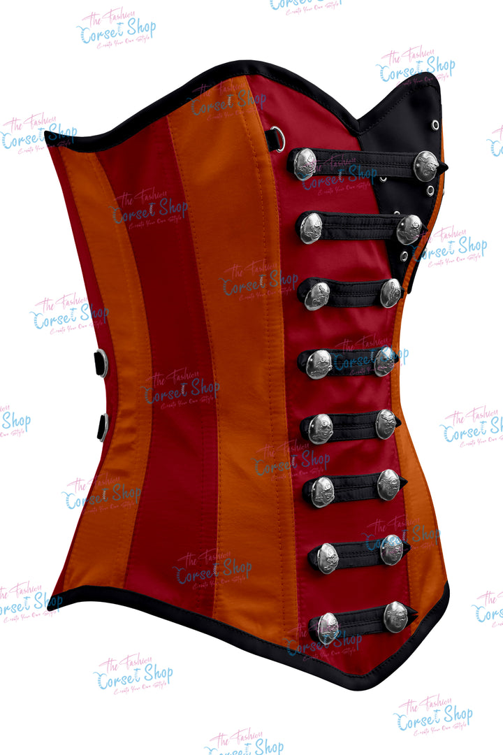 Jessie Satin Overbust Corset